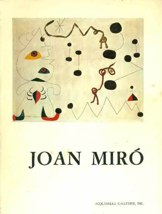 Joan Mirò - Douglas Cooper - copertina