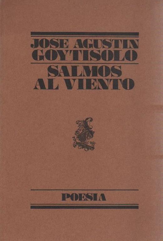 Salmos al viento. Copia autografata - José Agustín Goytisolo - copertina