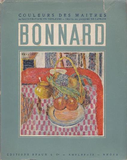 Bonnard - Pierre Bonnard - copertina