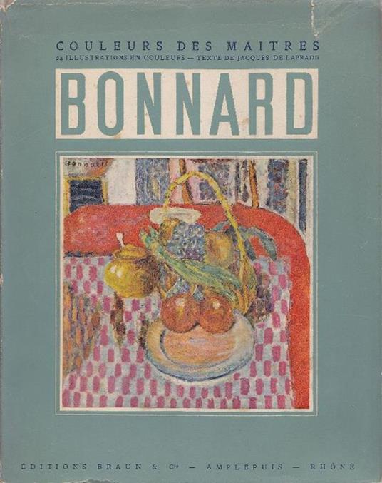 Bonnard - Pierre Bonnard - copertina