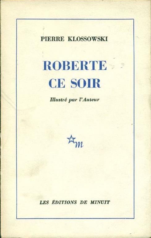 Roberte ce soir - Pierre Klossowski - copertina