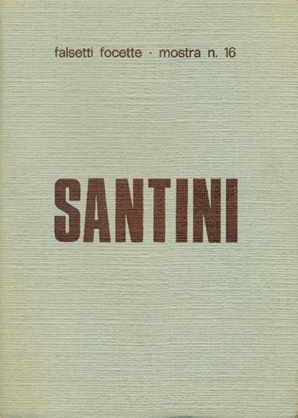 Renato Santini - Renato Santini - copertina