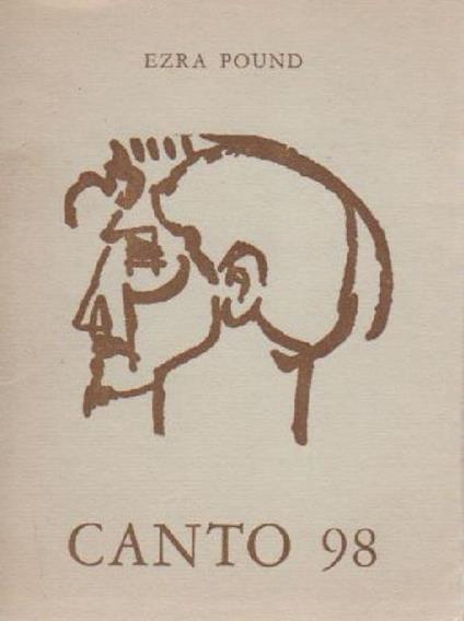 Canto 98 - Ezra Pound - copertina