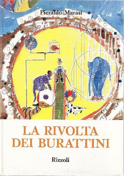 La rivolta dei burattini - Pieraldo Marasi - copertina