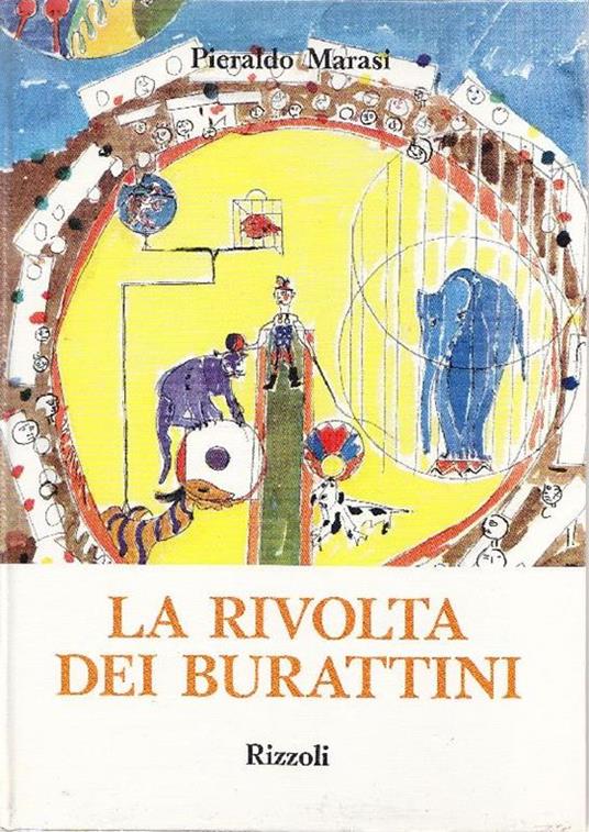 La rivolta dei burattini - Pieraldo Marasi - copertina