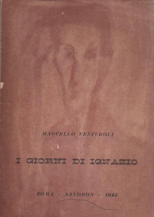 I giorni di Ignazio - Marcello Venturoli - copertina