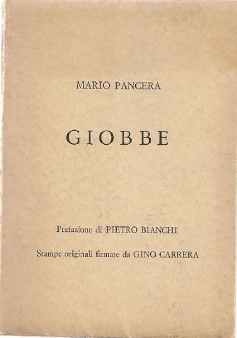 Giobbe - Mario Pancera - copertina