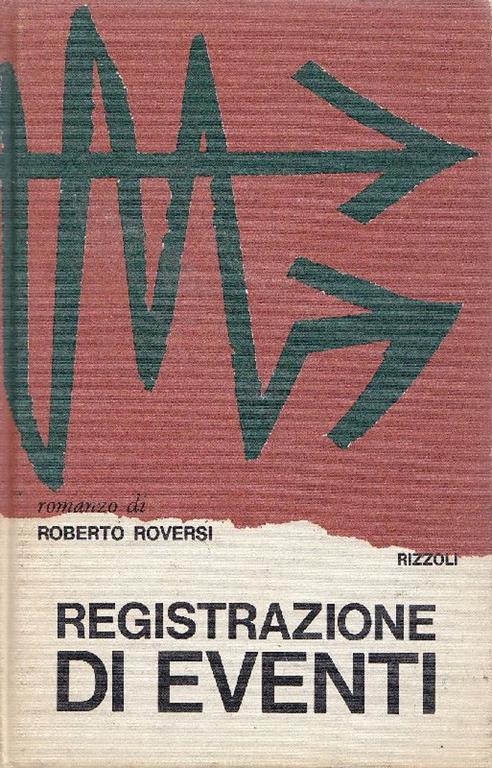 Registrazione di eventi - Roberto Roversi - copertina