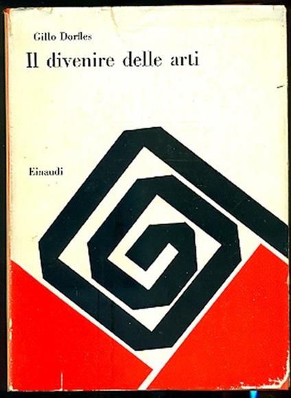Il divenire delle arti - Gillo Dorfles - copertina