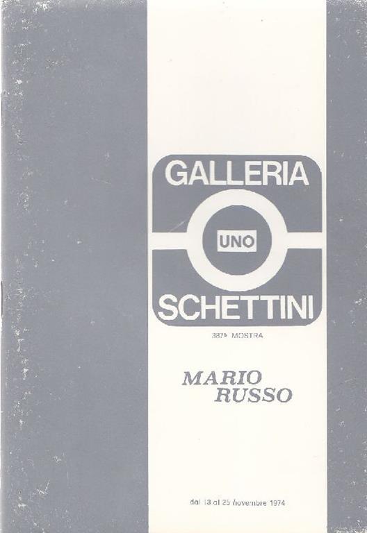 Mario Russo - Mario Russo - copertina