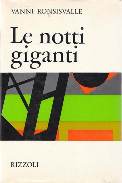 Le notti giganti - Vanni Ronsisvalle - copertina