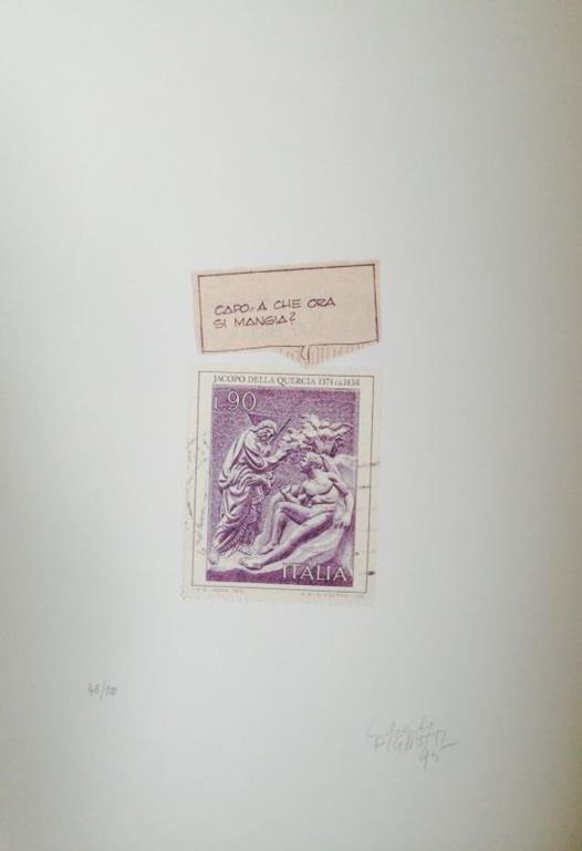 Gusto e gusto (1995) - Lamberto Pignotti - copertina