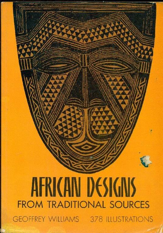 African designs from traditional sources - Geoffrey Williams - copertina