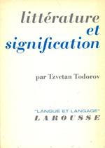 Littérature et signification