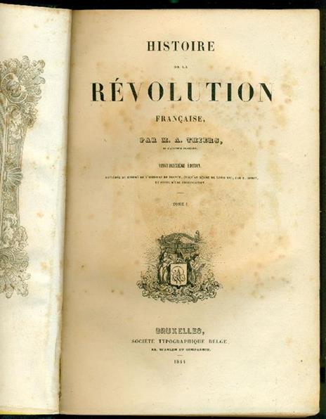 Histoire de la Révolution française - Adolphe Thiers - 2