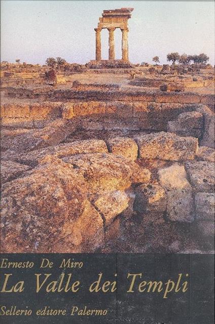 La Valle dei Templi - Ernesto De Miro - copertina