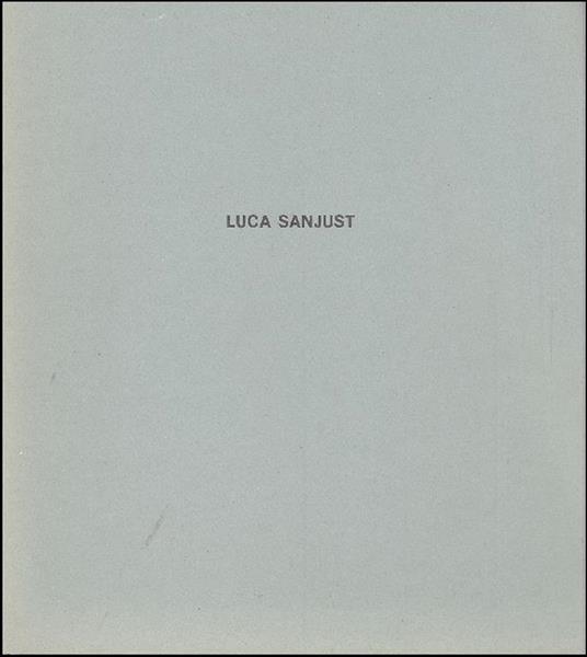 Luca Sanjust 1989 - Luca Sanjust - copertina