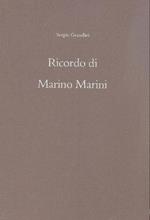 Ricordo di Marino Marini