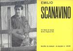 Emilio Scanavino. Pieghevole mostra galleria del Naviglio 1965
