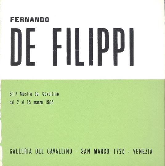 Fernando De Filippi - Fernando De Filippi - copertina