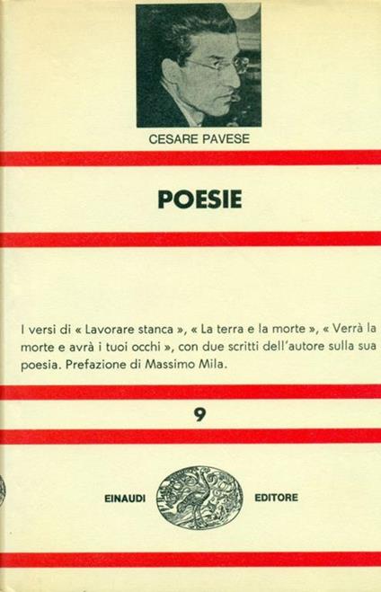 Poesie - Cesare Pavese - copertina