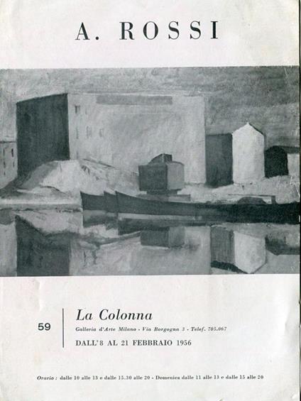 A. Rossi - Attilio Rossi - copertina