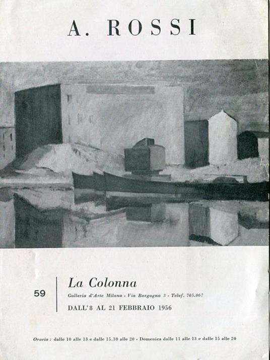 A. Rossi - Attilio Rossi - copertina