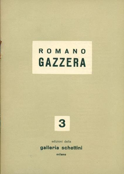 Romano Gazzera - Romano Gazzera - copertina