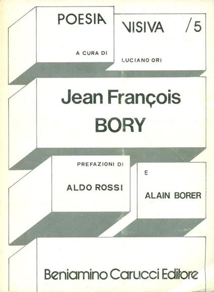 Jean François Bory - Jean-François Bory - copertina