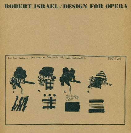 Robert Israel. Design for opera - Robert Israel - copertina