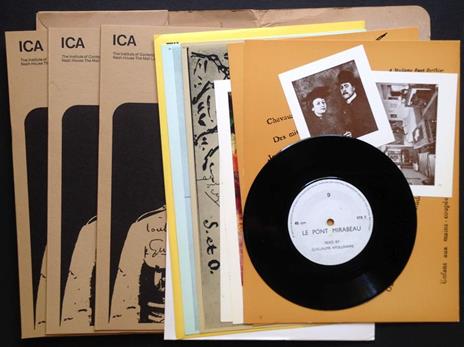 Apollinaire Guillaume. I.C.A. London Nov. 68 - Guillaume Apollinaire - 2