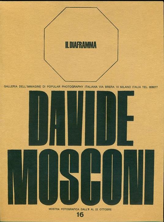 Davide Mosconi - Davide Mosconi - copertina