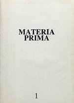 Materia prima. Aperiodico d'arte e di letteratura