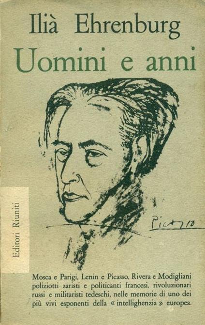 Uomini e anni - Il'ja Ehrenburg - copertina