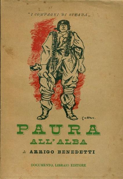 Paura all'alba - Arrigo Benedetti - copertina