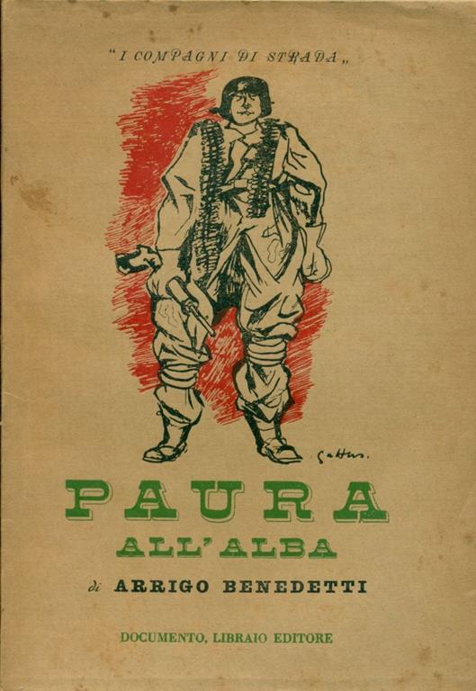 Paura all'alba - Arrigo Benedetti - copertina