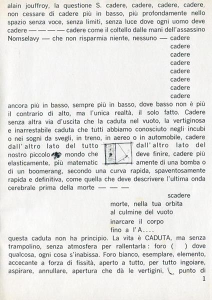 La questione S Prima edizione - Alain Jouffroy - copertina