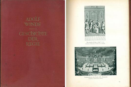 Geschichte der Regie - Adolf Winds - copertina