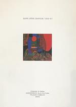 Alberto Burri Opere Grafiche 1959-81