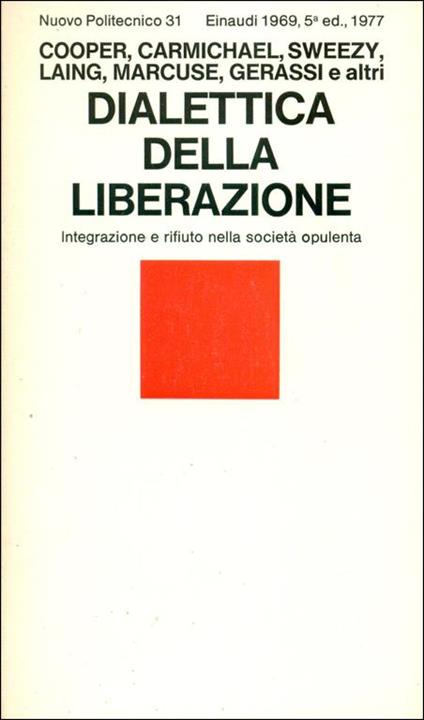 Dialettica della liberazione - copertina