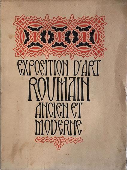 Exposition d'Art Roumain Ancien et Moderne - copertina