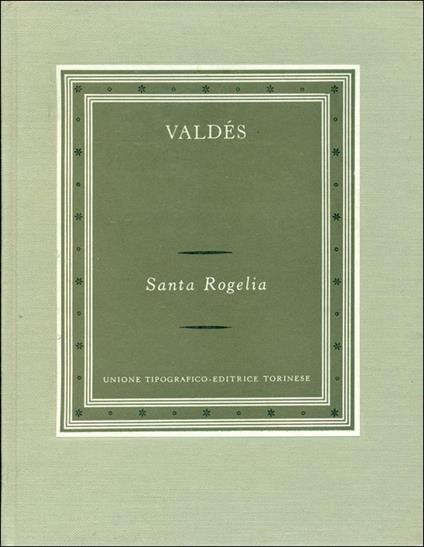 Santa Rogelia - Armando Palacio Valdés - copertina