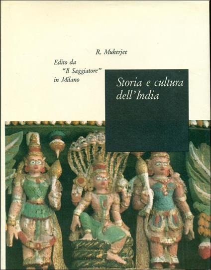 Storia e cultura dell'India - Radhakamal Mukerjee - copertina