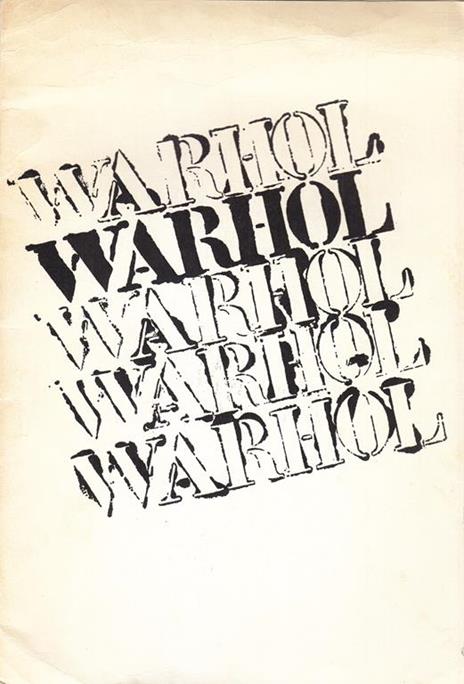 Warhol - Andy Warhol - copertina