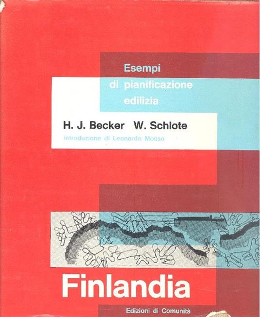 Esempi di pianificazione edilizia in Finlandia - Hans J. Becker - copertina