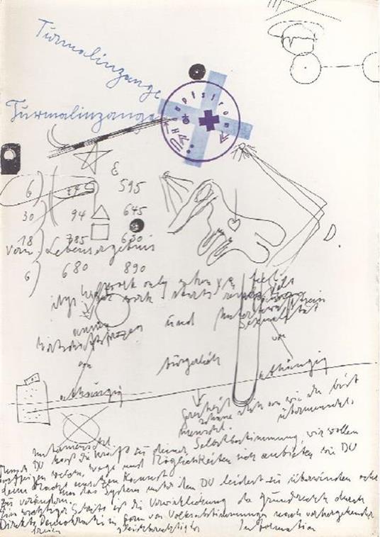 Partiture 1957-1958. Joseph Beuys - Achille Bonito Oliva - copertina