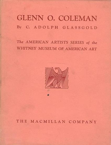 Coleman Cartolina Art Glenn O.Coleman Manetti Lane O La Piccola Rue Manetti 