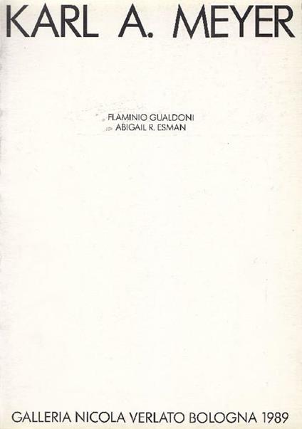Karl A. Meyer - Meyer - copertina