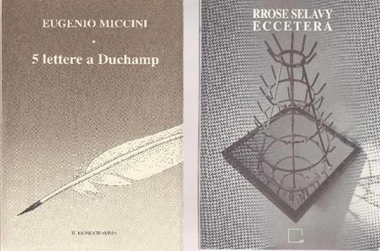 5 lettere a Duchamp. Rrose Selavy eccetera - Eugenio Miccini - copertina