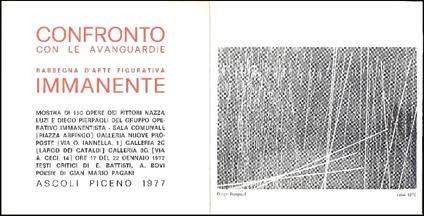 Confronto con le avanguardie. Rassegna d'arte figurativa immanente - Diego Pierpaoli - copertina